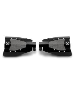 Burly Brand Titan Hand Guards Nero | Protezione custom frizione a cavo