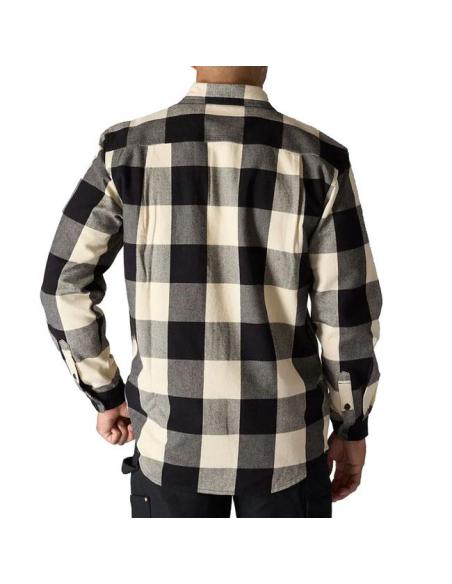 Camicia Carhartt Oat Milk | Flanella spessa da biker 100% cotone