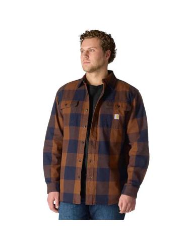 Carhartt Flannel Shirt Red Duck | Chemise en flanelle épaisse 100% coton