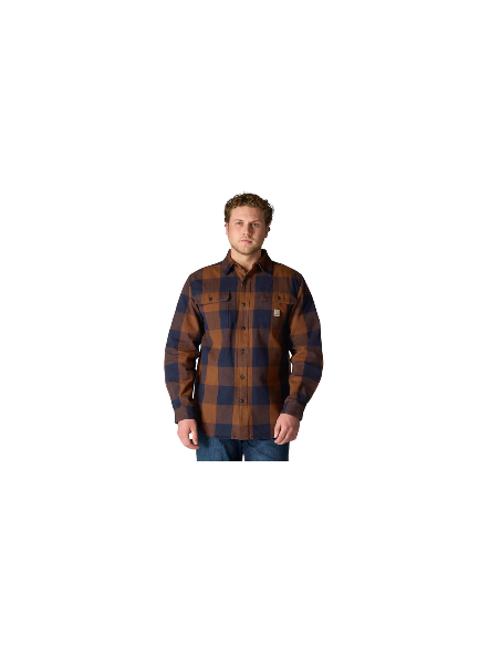 Camicia in Flanella Carhartt Red Duck | Flanella pesante in cotone 100%