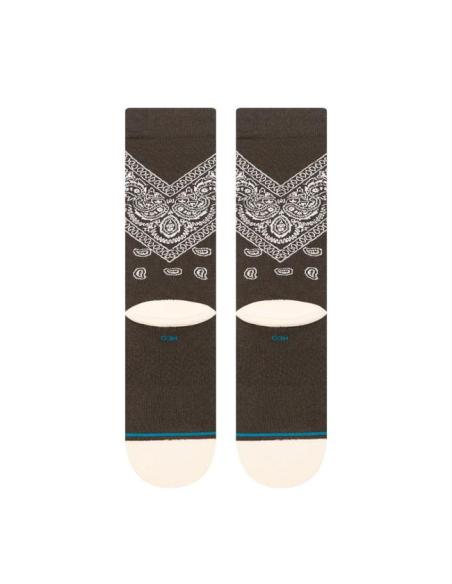 Purchase Stance Barrio Crew Socks Washed Black at a Discount Price