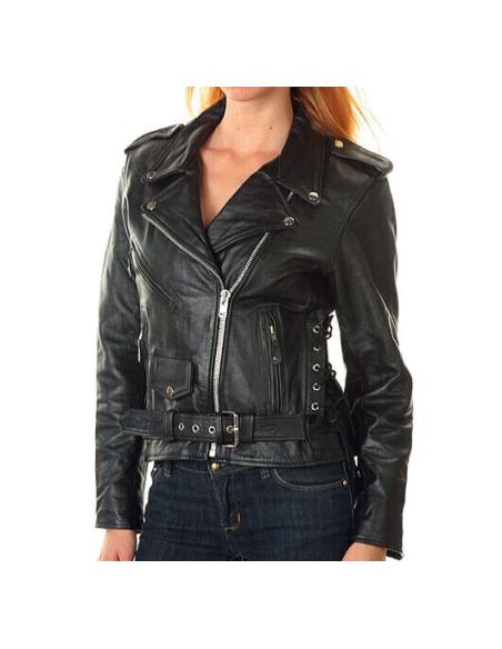 Comprar Casaco Mulher Cruzada AAA Moto | Pele Feminina com Proteções CE