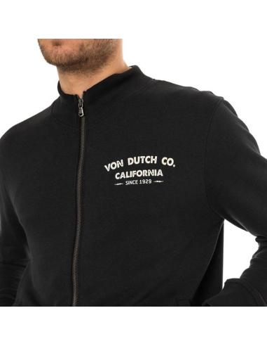 Von Dutch Flavo Jacket Black | Blouson biker urbain
