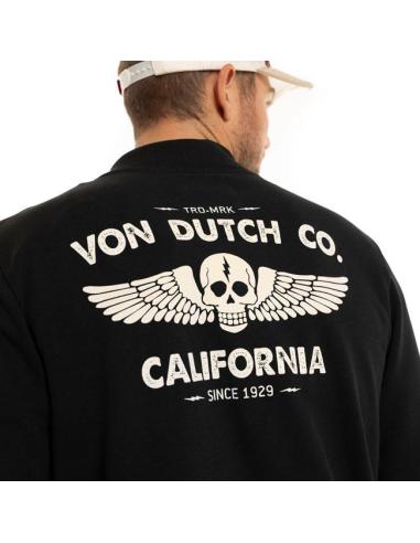 Von Dutch Flavo Jacket Black | Chaqueta biker urbana