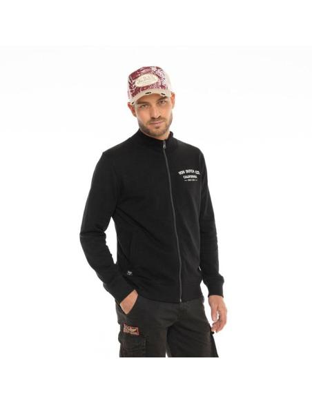 Von Dutch Flavo Jacket Black | Urban Biker Jacket