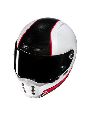 Acquista Casco Neo Retro Hjc V10 honu bianco nero e rosso a prezzo scontato