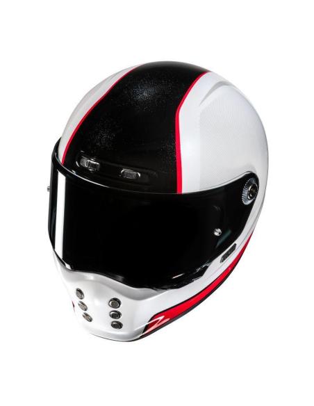 Acquista Casco Neo Retro Hjc V10 honu bianco nero e rosso a prezzo scontato