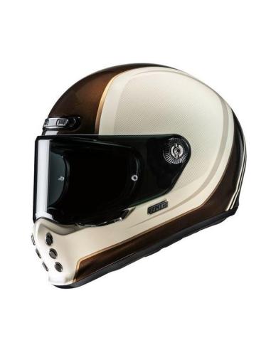 Comprar Casco Neo Retro Hjc V10 honu beige y marron a precio de oferta