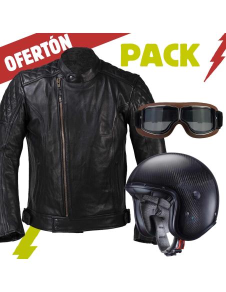 Pack Caberg Freeride X Carbon Helmet + Hollister AAA Jacket | Iguana Custom