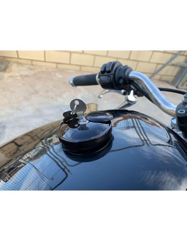 "BLACK" GASCAP WITH LOCK