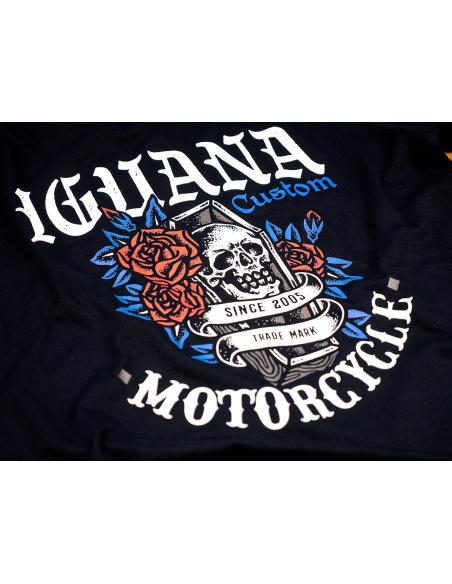 Pack Cruzada Mulher AAA + Colete Denim & Pele + Skull and Roses | Iguana Custom