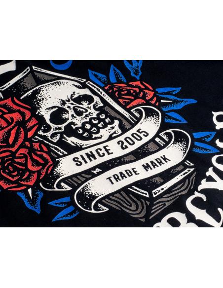 Pack Cruzada Mulher AAA + Colete Denim & Pele + Skull and Roses | Iguana Custom