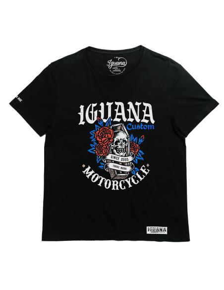Pack Cruzada Mulher AAA + Colete Denim & Pele + Skull and Roses | Iguana Custom