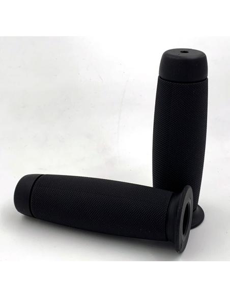 RUBBER GRIPS OBUS BLACK - 25MM - ICC
