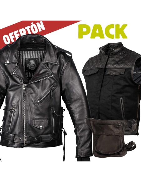 Pack Rocker & Chester – AAA Jacket + Vest + Bag | Iguana Custom