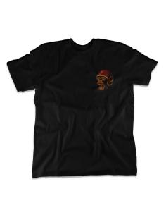Maglia a manica lunga nera Ride Wild Mono – Stile biker Iguana Custom 2