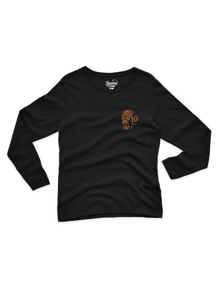 Women's Ride Wild Mono T-Shirt – Fitted Biker Style
