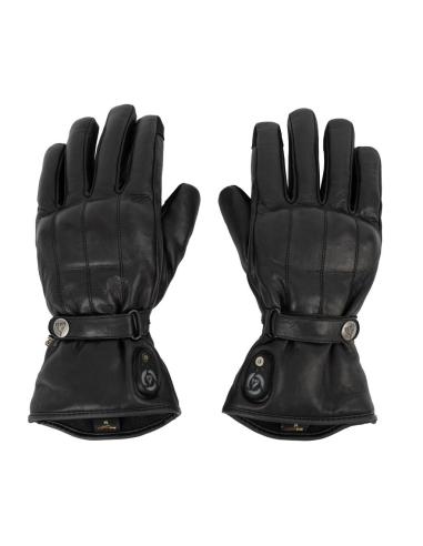 Classic Leather Heated Motorcycle Gloves – CE Approved | Iguana Custom