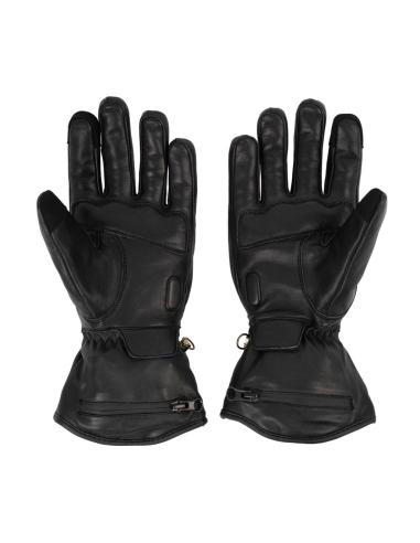 Classic Leather Heated Motorcycle Gloves – CE Approved | Iguana Custom