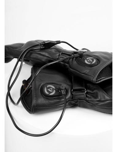 Classic Leather Heated Motorcycle Gloves – CE Approved | Iguana Custom