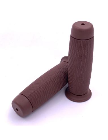 CHOCOLATE OBUS RUBBER GRIPS - 22MM - ICC