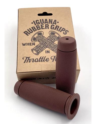 CHOCOLATE OBUS RUBBER GRIPS - 22MM - ICC