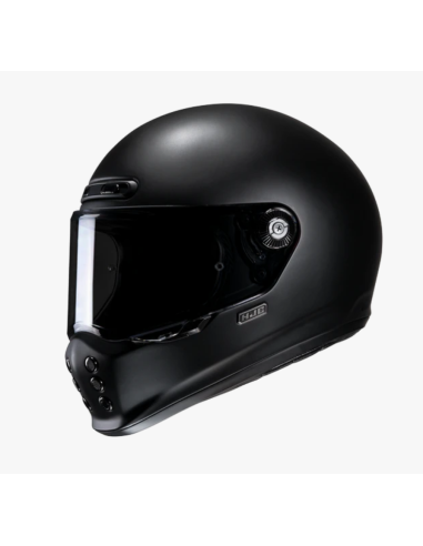 Pack Casque HJC V10 Noir Mat + Visière Fumée HJ-41 | Iguana Custom