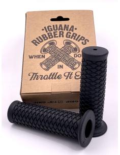 ALGEMAS DE BORRACHA DE IGUANASKIN PRETAS- 22MM - ICC 2