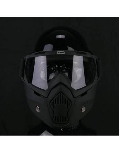 Pack Casco G02X + Máscara + Chaleco Chester | Iguana Custom