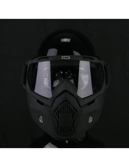 Pack Capacete G02X + Máscara + Colete Chester | Iguana Custom