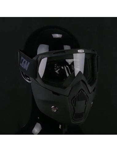 Pack Capacete G02X + Máscara + Colete Chester | Iguana Custom