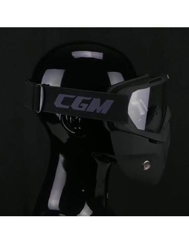 Pacchetto Casco G02X + Maschera + Gilet Chester | Iguana Custom