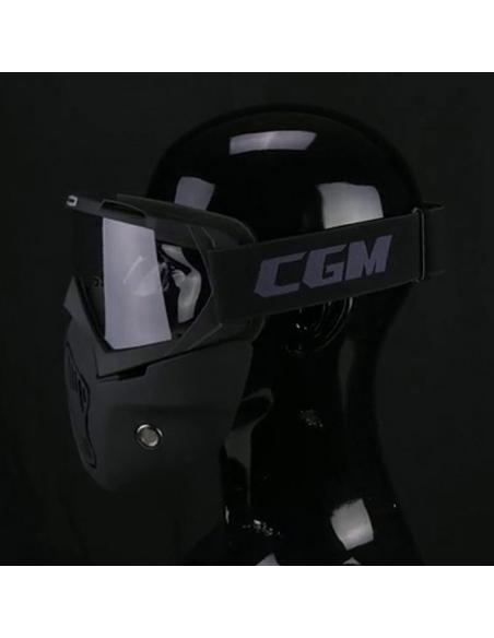 Pacchetto Casco G02X + Maschera + Gilet Chester | Iguana Custom