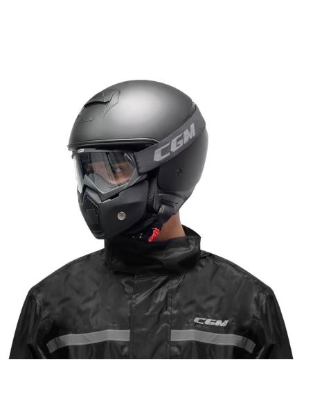 Pack Casco G02X + Máscara + Chaleco Chester | Iguana Custom