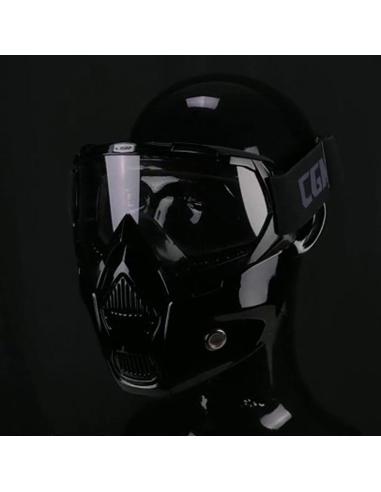 Pacchetto Casco G02X + Maschera + Gilet Chester | Iguana Custom