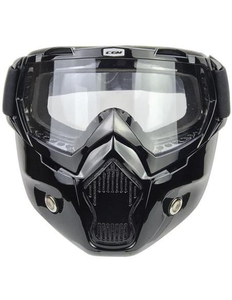 Pack Casco G02X + Máscara + Chaleco Chester | Iguana Custom