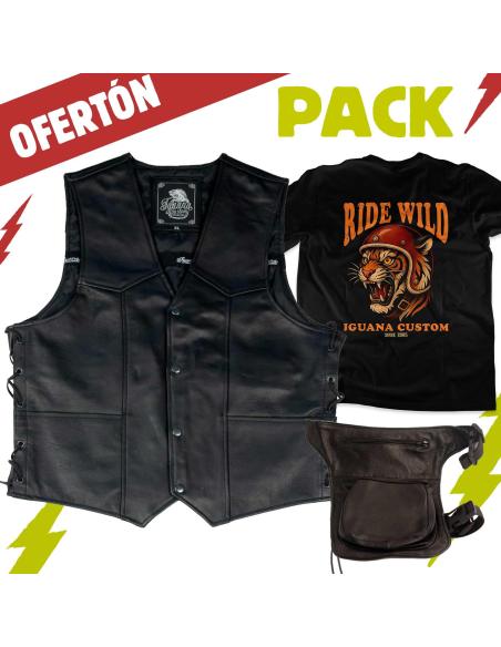 Classic Vest Pack + T-Shirt + Leg Bag | Iguana Custom