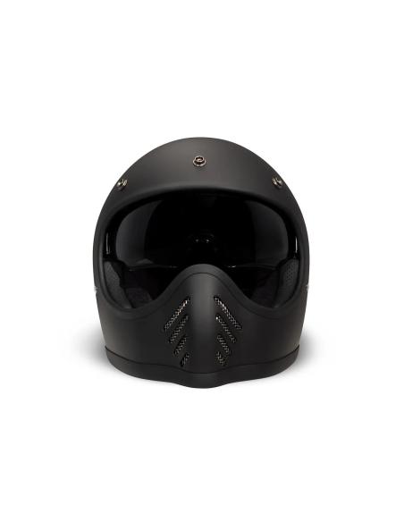Casque DMD SeventySeven Matte Black | Rétro & ECE 22.06