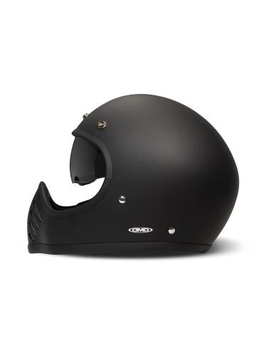 Capacete DMD SeventySeven Matte Black | Retro & ECE 22.06