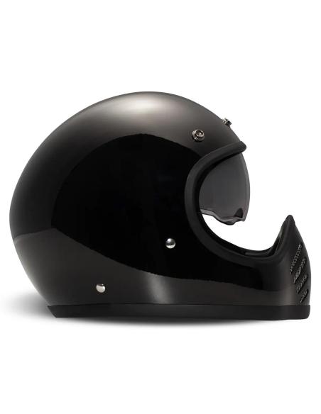 Casco DMD SeventySeven nero lucido | Retrò & ECE 22.06
