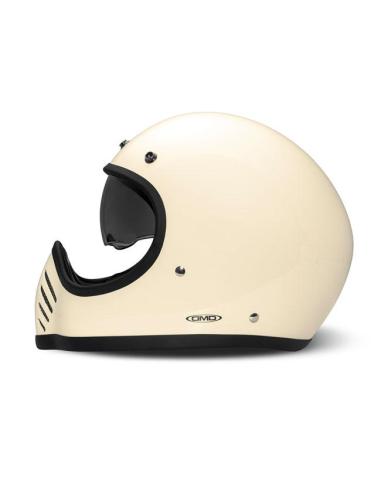 Casque DMD SeventySeven crème brillant | Rétro & ECE 22.06