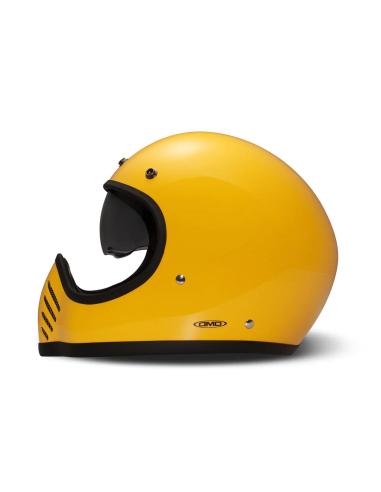 Casco DMD SeventySeven amarillo brillo | Retro & ECE 22.06