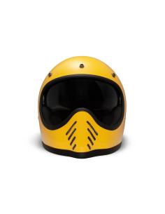 Capacete DMD SeventySeven amarelo brilhante | Retro & ECE 22.06 2