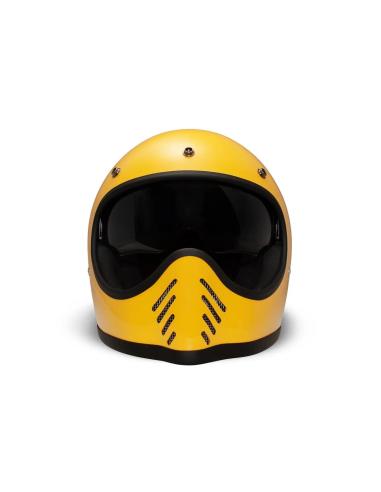 Casco DMD SeventySeven giallo brillante | Retrò & ECE 22.06