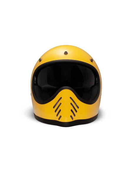 Helmet DMD SeventySeven Glossy Yellow | Retro & ECE 22.06