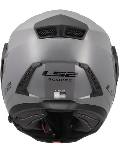 Comprar Capacete Modular Ls2 Ff902 Scope Ii Cinza Nardo Brilhante – Versatilidade E Segurança Em Qualquer Aventura a preço promo