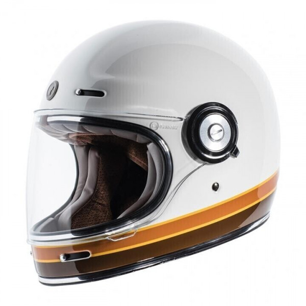 TOR TORC T-1 CASQUE COMPLET BLANC ISO BAR