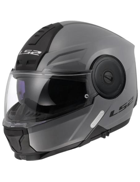 Buy LS2 FF902 Scope II Modular Helmet Glossy Nardo Gray – Versatility and Safety for Any Adventure at a Discounted Price