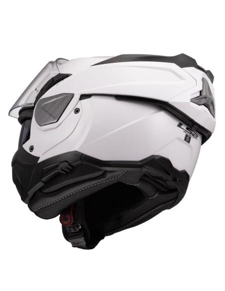Comprar Capacete Modular Ls2 Ff910 Advant II branco brilhante – Segurança, Conforto E Versatilidade a preço promocional