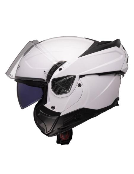 Comprar Capacete Modular Ls2 Ff910 Advant II branco brilhante – Segurança, Conforto E Versatilidade a preço promocional